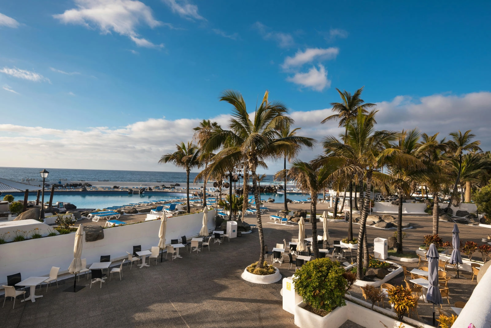 Hotel an der Playa de Los Pocillos auf Lanzarote
