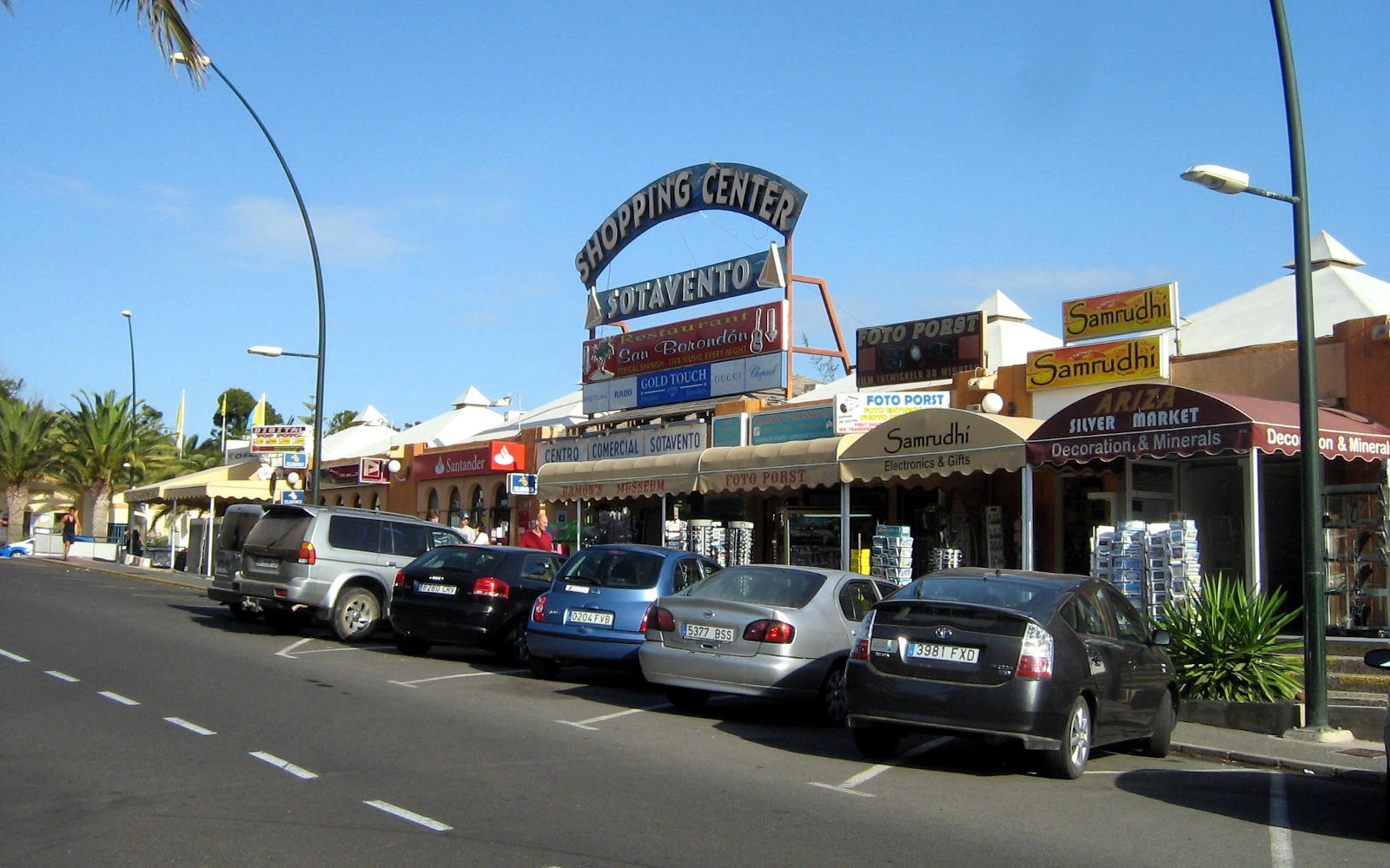 Shopping Center Sotavento in Costa Calma